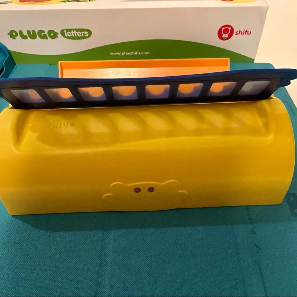 Lot of 2 PlayShifu Plugo Mat & Plugo Letters, an AR-powered word-building kit